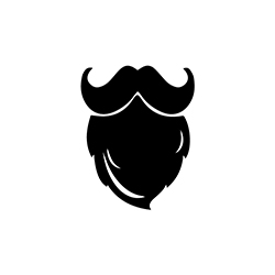 Logo barba barberia alura